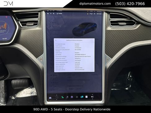 Used 2016 Tesla Model S 90D AWD/4WD image 35