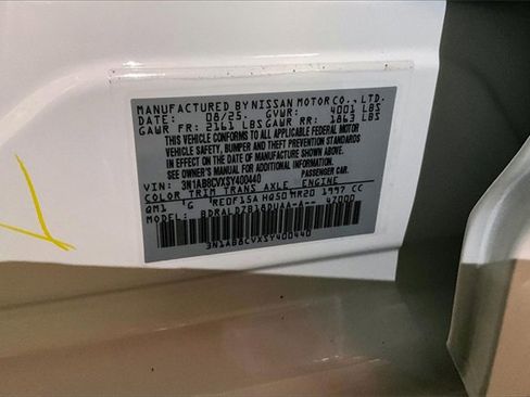 New 2025 Nissan Sentra SV w/ All-Weather Package image 35