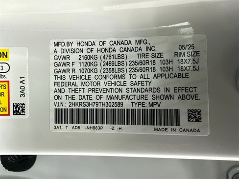 New 2026 Honda CR-V EX-L image 37