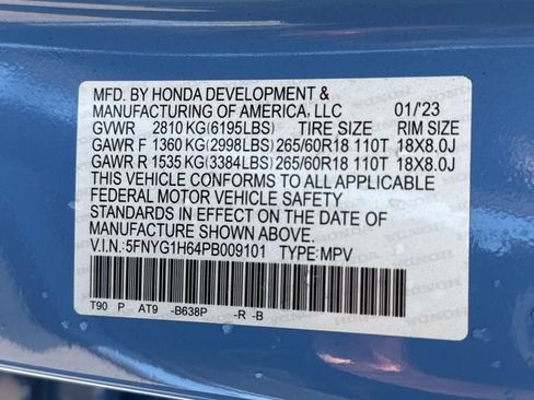 Used 2023 Honda Pilot TrailSport image 22