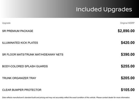 New 2025 Nissan Altima 2.5 SR w/ SR Premium Package image 4