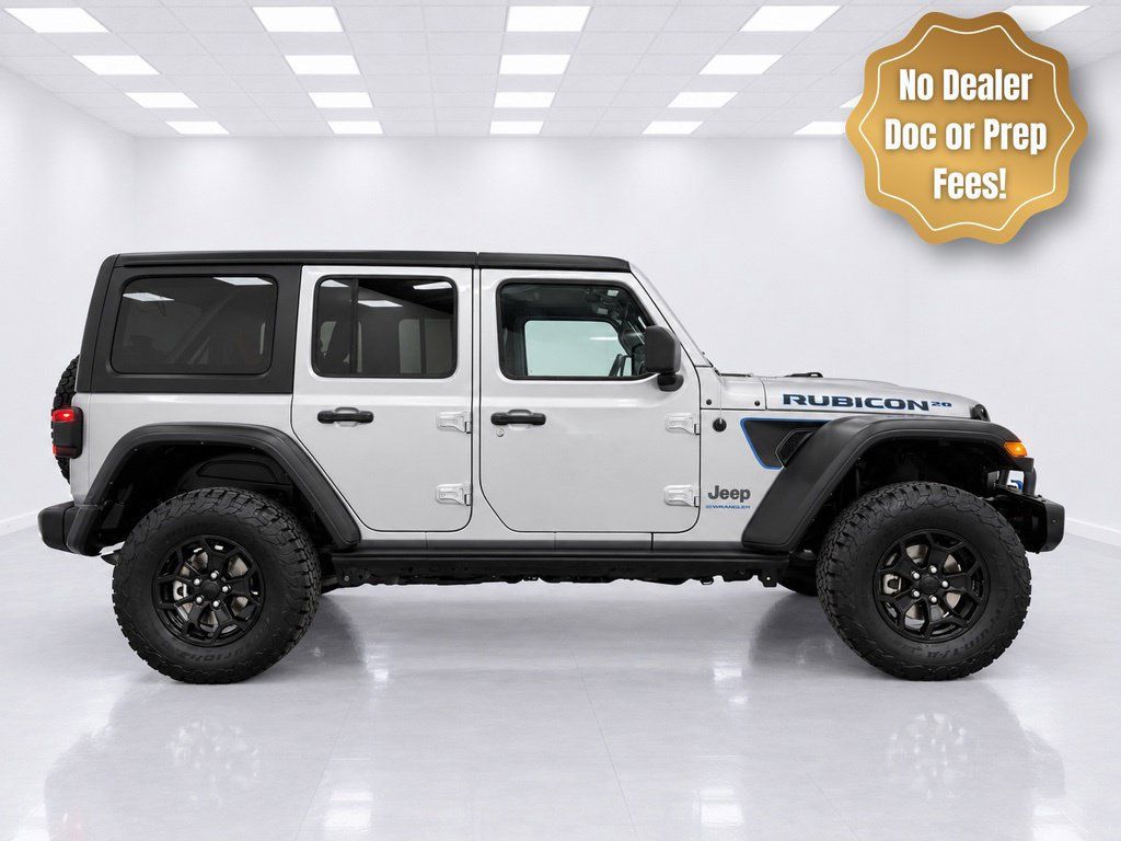Used 2023 Jeep Wrangler Unlimited Rubicon 4xe AWD/4WD image 1