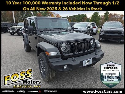 New 2025 Jeep Wrangler Sport S