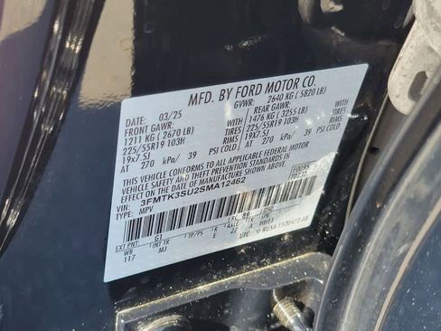 Certified 2025 Ford Mustang Mach-E Premium AWD/4WD image 18
