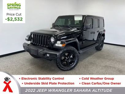 Used 2022 Jeep Wrangler Unlimited Sahara