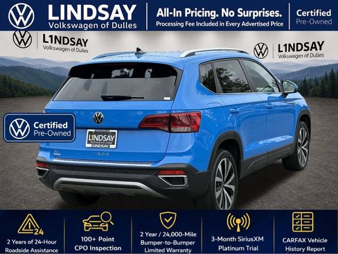 Used 2023 Volkswagen Taos SE w/ Panoramic Sunroof Package FWD image 8