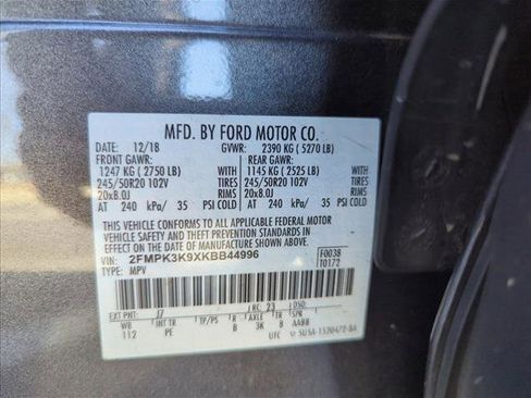 Used 2019 Ford Edge Titanium w/ Equipment Group 301A image 27