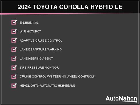 Used 2024 Toyota Corolla LE FWD image 3