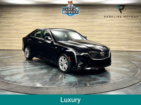Used 2023 Cadillac CT4 Luxury w/ Cold Weather Package RWD image 1