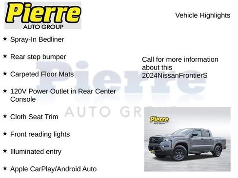 Used 2024 Nissan Frontier S w/ S Utility Package AWD/4WD image 23
