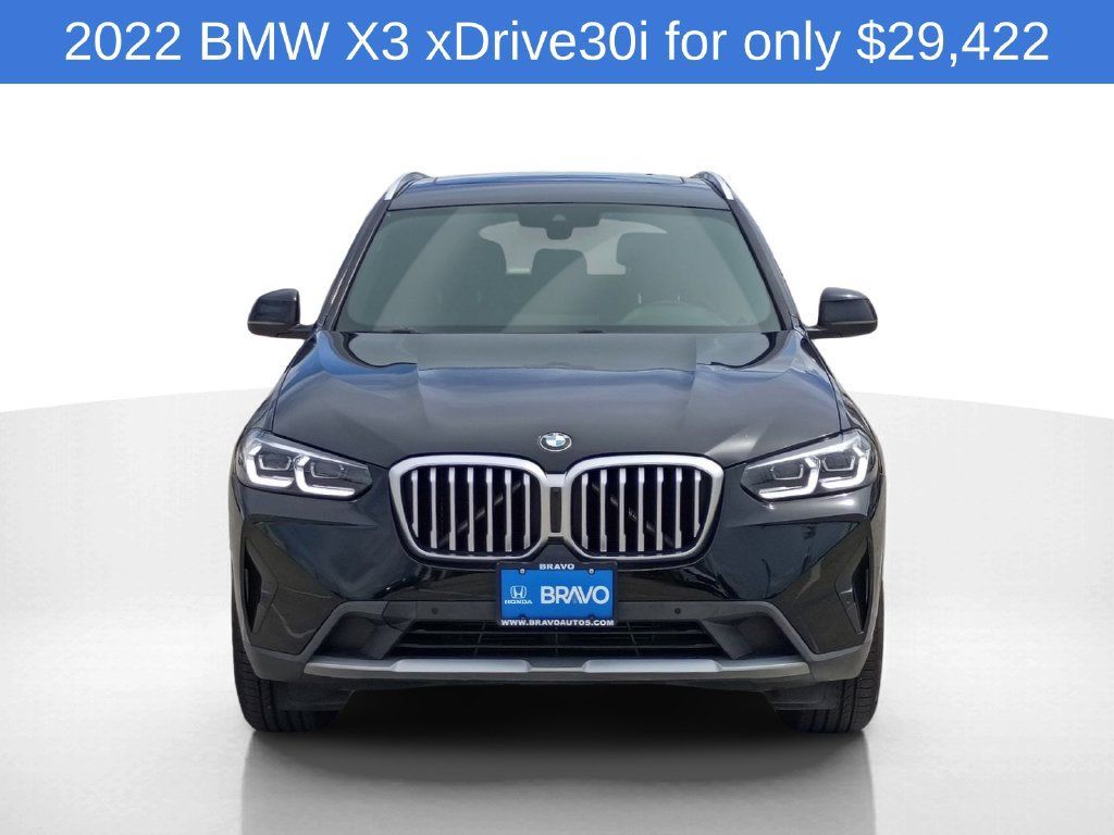 Used 2022 BMW X3 xDrive30i w/ Convenience Package AWD/4WD image 2
