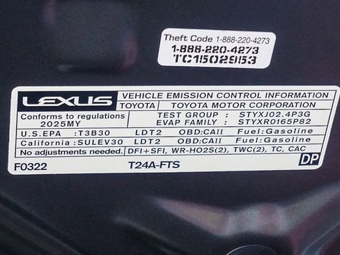 Used 2025 Lexus RX 350 FWD w/ Technology Package image 31