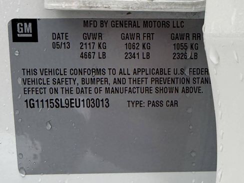 Used 2014 Chevrolet Impala LT w/ Convenience Package image 11