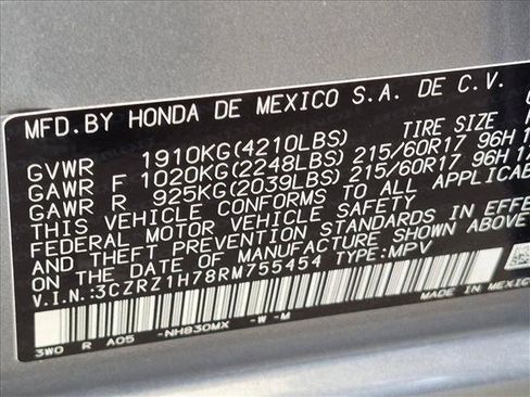 Certified 2024 Honda HR-V EX-L image 23