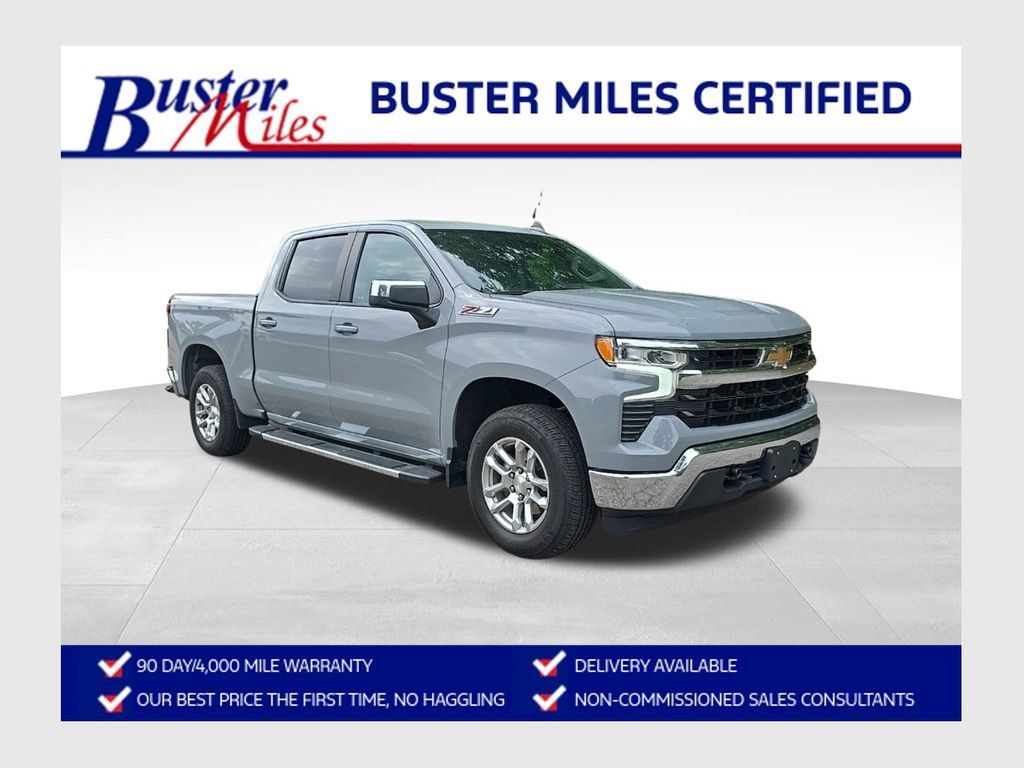 Used 2024 Chevrolet Silverado 1500 LT w/ Z71 Off-Road Package AWD/4WD image 1