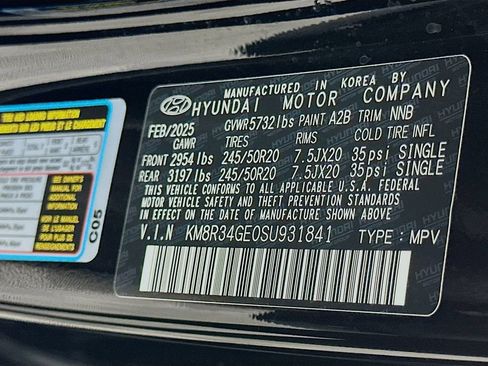 Certified 2025 Hyundai Palisade XRT FWD image 34