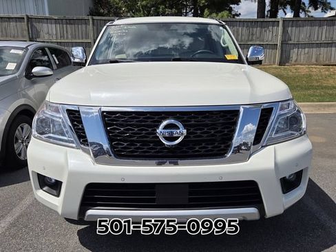 Used 2018 Nissan Armada Platinum w/ Captain Seat Package RWD image 2