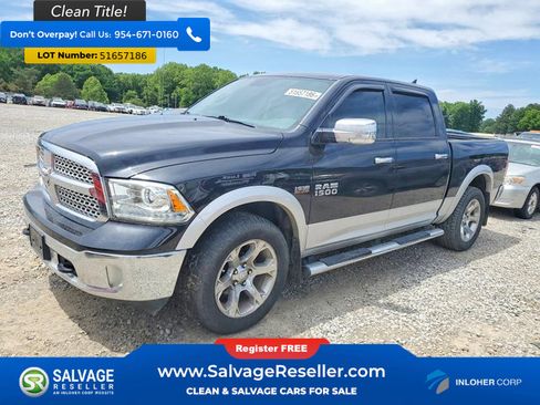 Used 2017 RAM 1500 Laramie w/ Convenience Group AWD/4WD image 1