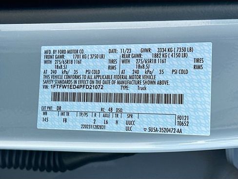 Used 2023 Ford F150 XLT w/ Equipment Group 302A High image 31