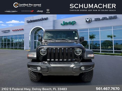 Certified 2022 Jeep Wrangler Unlimited Sport AWD/4WD image 2