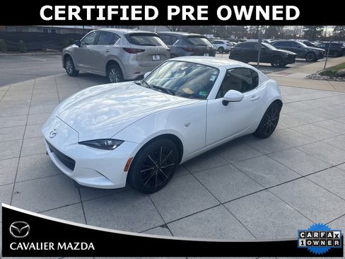 Used 2024 MAZDA MX-5 Miata RF Grand Touring w/ Weather Package image 1