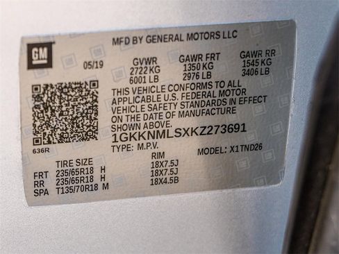 Used 2019 GMC Acadia SLT image 38