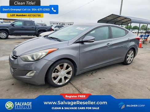 Used 2013 Hyundai Elantra Limited w/ Technology Pkg image 1