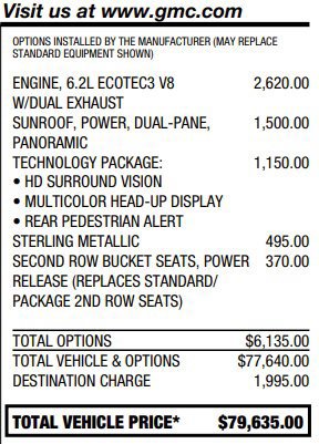 Certified 2024 GMC Yukon AT4 w/ Technology Package AWD/4WD image 2