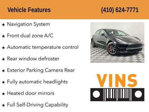 Used 2019 Tesla Model 3 Standard Range Plus RWD image 5