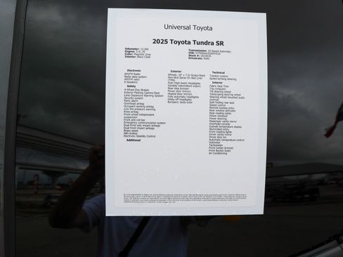 Certified 2025 Toyota Tundra SR w/ SR Tow Package image 41