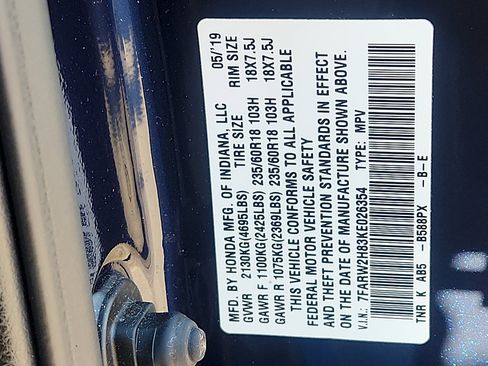 Used 2019 Honda CR-V EX-L image 29