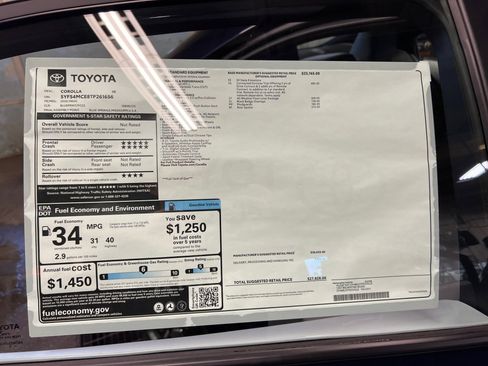 New 2026 Toyota Corolla SE image 33