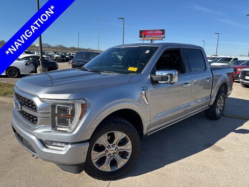 Used 2021 Ford F150 Platinum w/ Equipment Group 701A High image 1