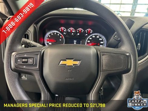 Used 2019 Chevrolet Silverado 1500 Custom w/ Custom Value Package AWD/4WD image 22