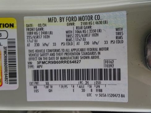 Used 2024 Ford Bronco Sport Big Bend AWD/4WD image 18
