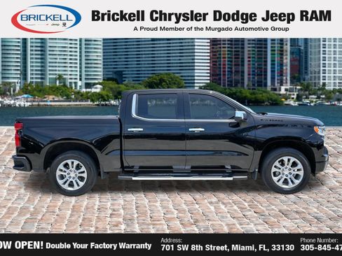 Used 2024 Chevrolet Silverado 1500 LTZ w/ LPO, Dark Essentials Package RWD image 4