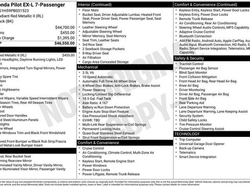 Used 2023 Honda Pilot EX-L image 40