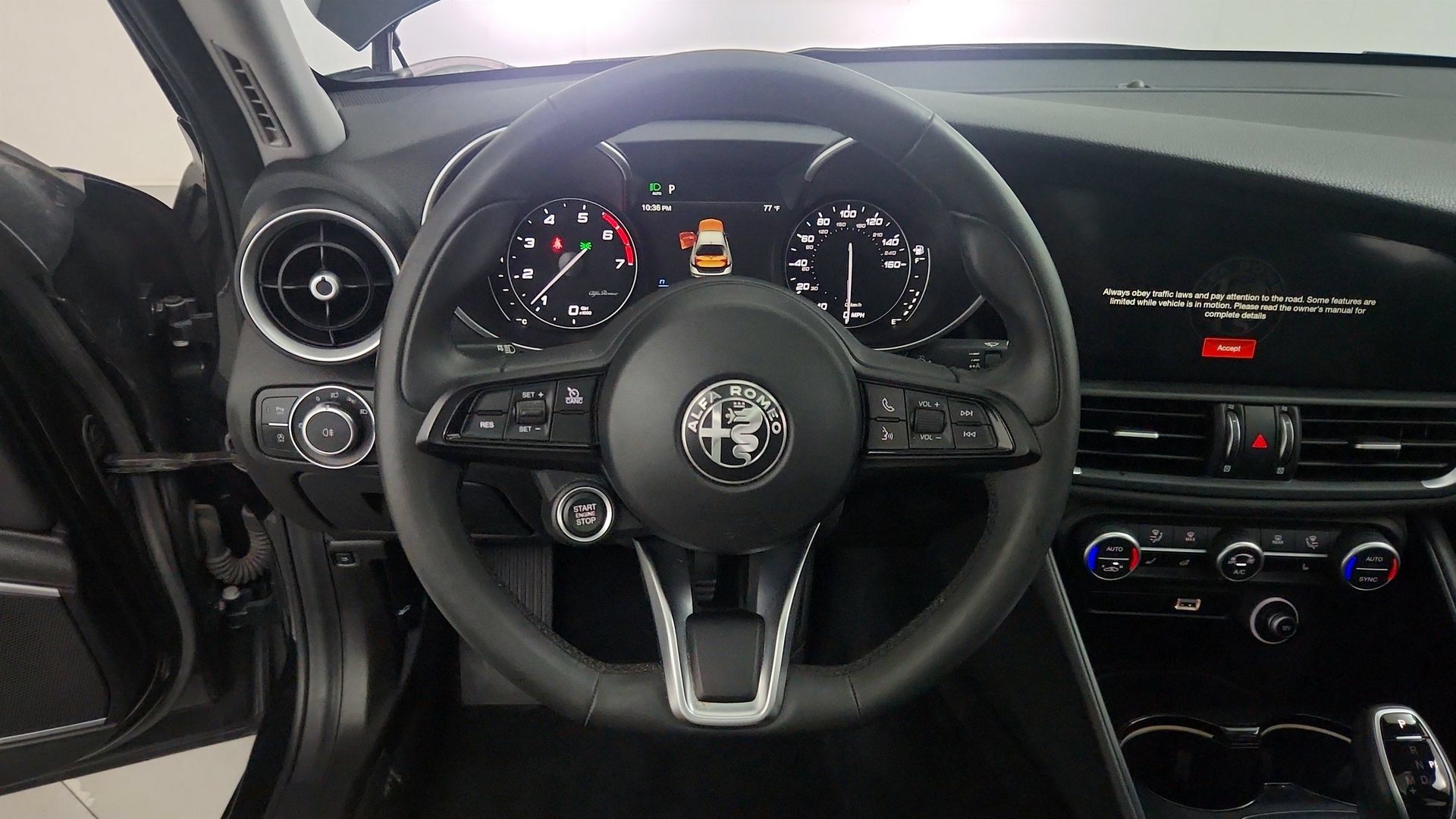 Used 2020 Alfa Romeo Giulia AWD w/ Cold Weather Package image 19