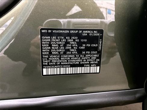 New 2026 Volkswagen Atlas Cross Sport SEL R-Line image 36