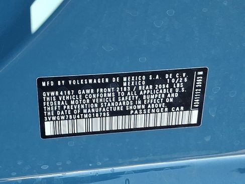 New 2026 Volkswagen Jetta SEL image 10