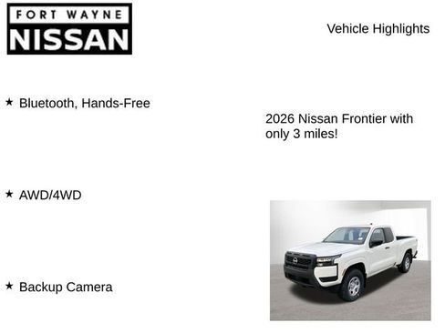 New 2026 Nissan Frontier S image 8