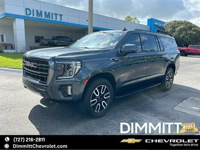 Used 2021 GMC Yukon XL AT4 w/ Rear Media and Nav Package