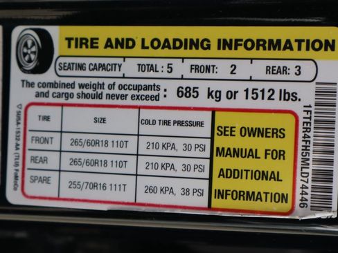 Used 2021 Ford Ranger XL w/ Equipment Group 101A High AWD/4WD image 57