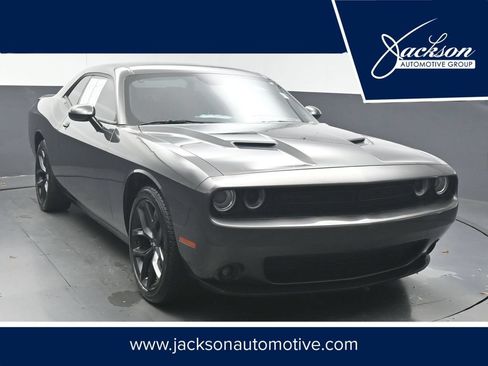 Used 2023 Dodge Challenger SXT w/ Blacktop Package RWD image 1