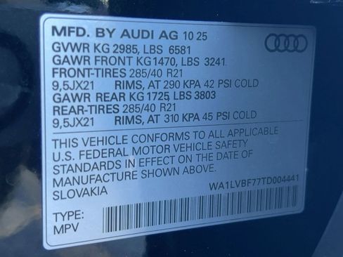 New 2026 Audi Q7 3.0T Premium Plus image 20