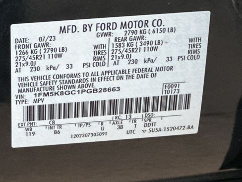 Used 2023 Ford Explorer ST w/ Equipment Group 401A AWD/4WD image 38
