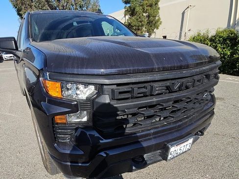 Used 2023 Chevrolet Silverado 1500 Custom w/ LPO, Dark Essentials Package image 2