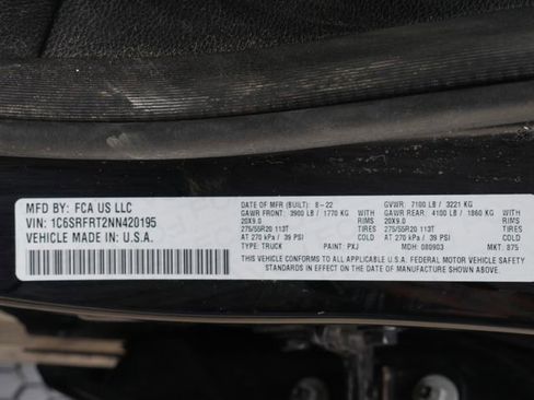 Used 2022 RAM 1500 Laramie image 7