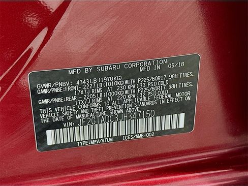 Used 2018 Subaru Crosstrek 2.0i Premium w/ Eyesight System image 29