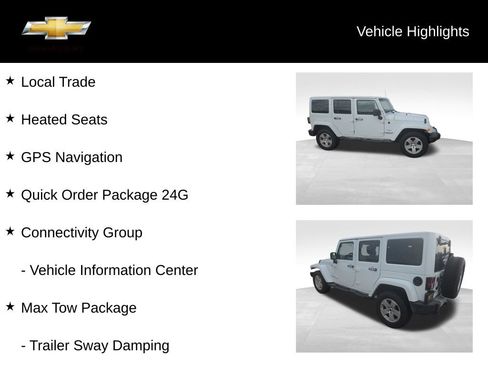 Used 2012 Jeep Wrangler Unlimited Sahara w/ Connectivity Group AWD/4WD image 15